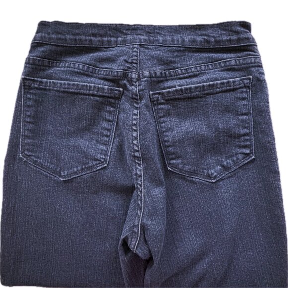 NYDJ Jeans Lift Tuck Mid-Rise Straight Leg Dark Wash Jeans Wms Sz 6/ 28"x29" EUC - Picture 5 of 8